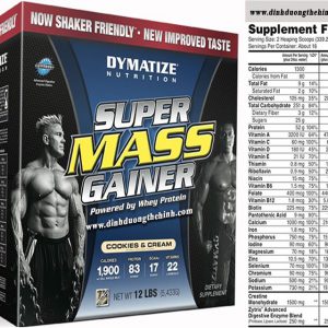 Super Mass Gainer 12lbs