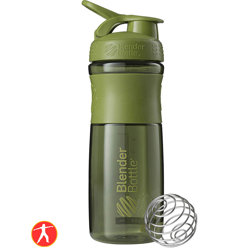 Bình nước thể thao & Bình lắc BlenderBottle, Sportmixer 28oz, 830ml