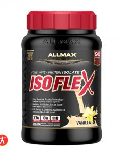 ALLMAX ISOFLEX Whey Protein Isolate, 90% Pure Protein